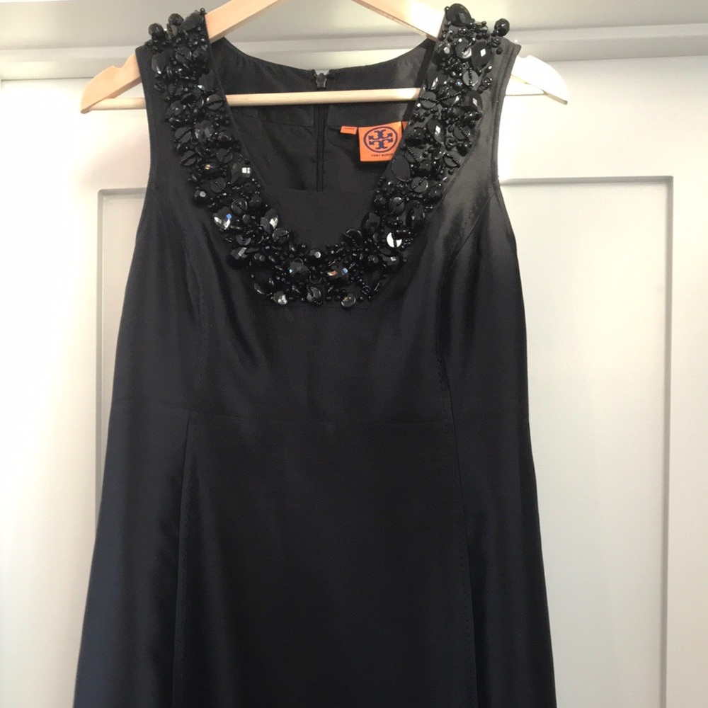 Tory Burch Black Silk Dress - Picture 3 of 3